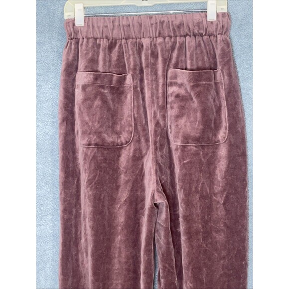Urban Outfitters Pants Womens Medium Brown Jogger Velour Sweatpants Everyday - Picture 11 of 12